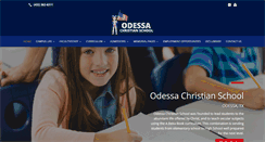 Desktop Screenshot of odessachristian.org